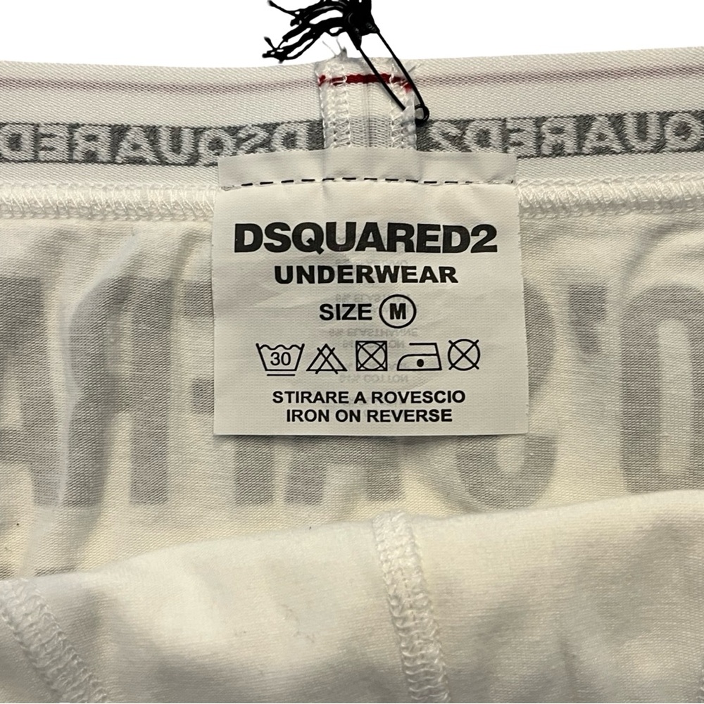 DSQUARED2 Classic White Briefs for Men - Picture 8 of 10